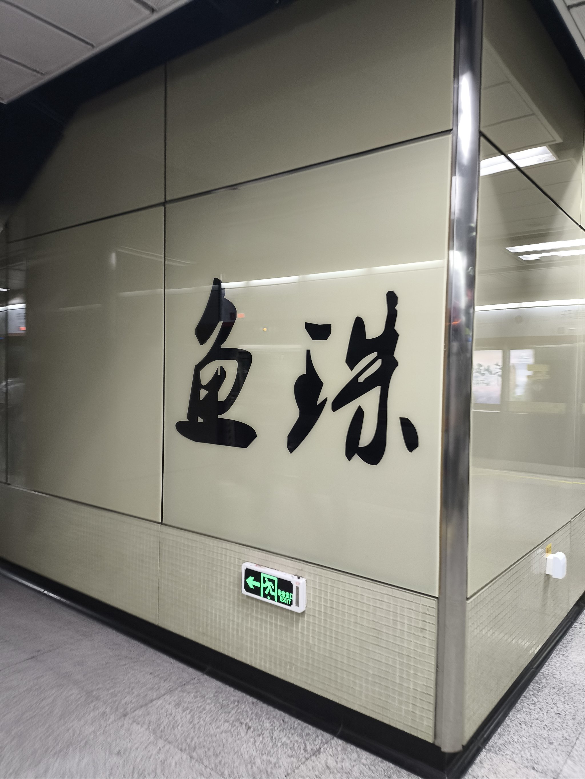 地铁里的拥挤时刻‖鱼珠地铁站