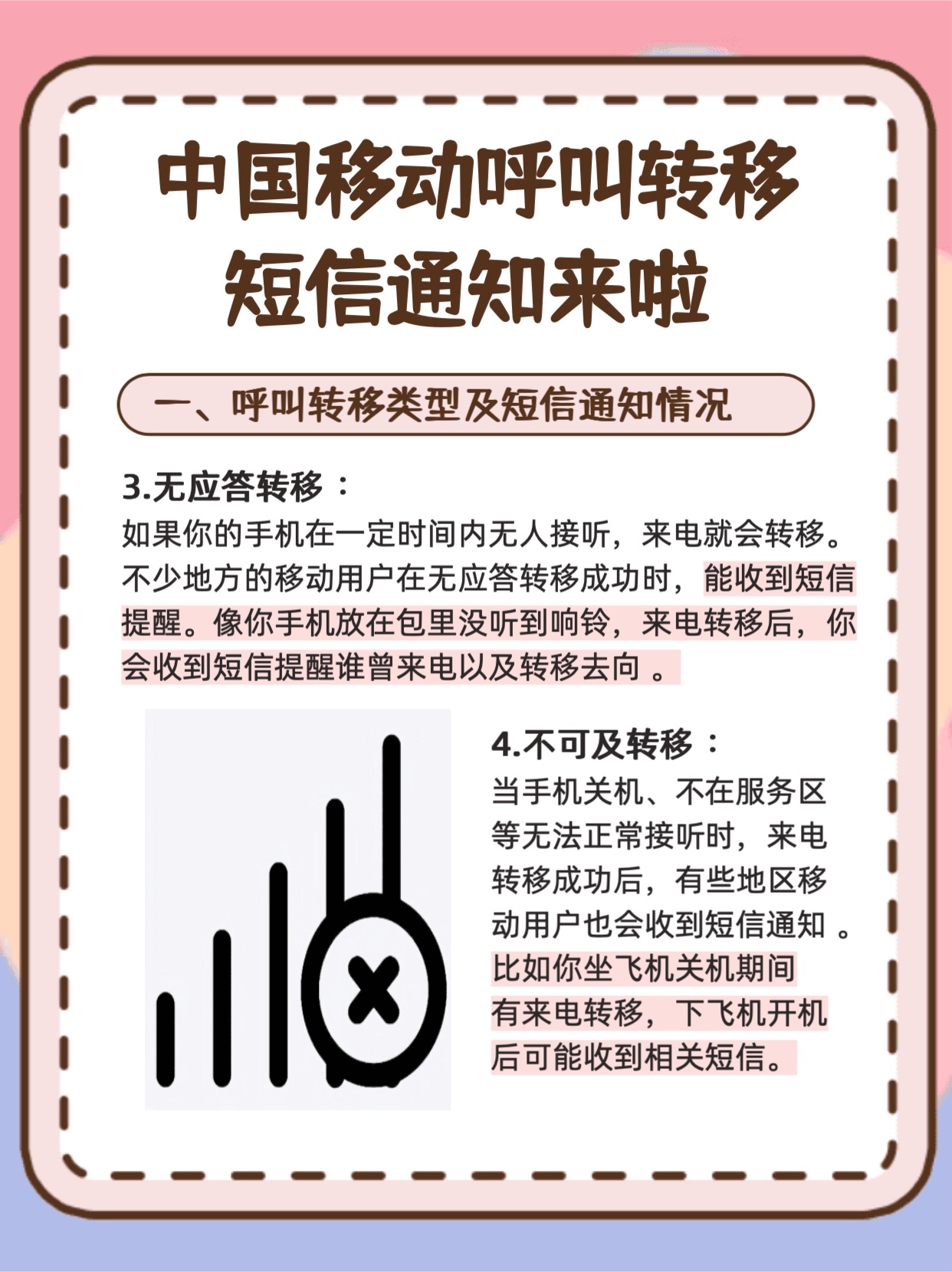 移动短信通知服务