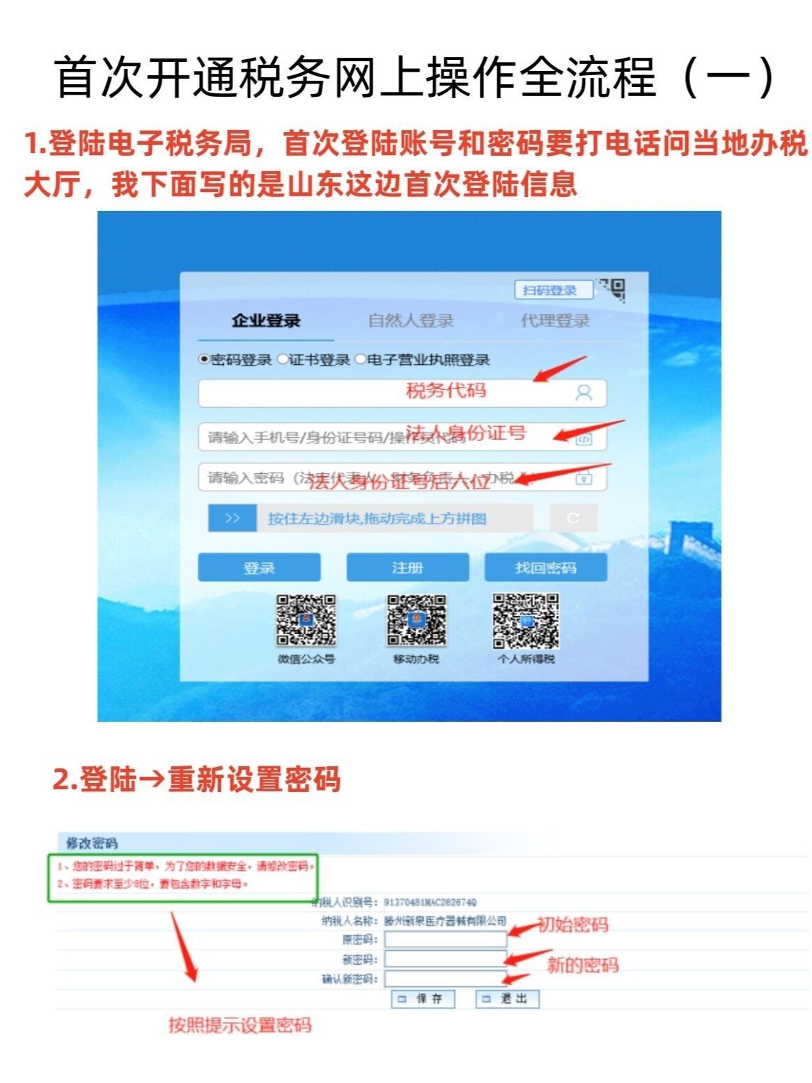 怎样用验证码登录电子税务局 怎样用验证码登录电子税务局