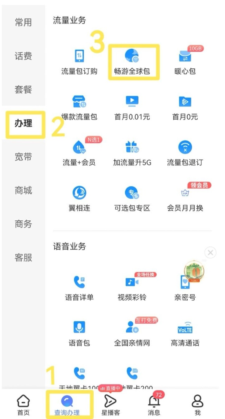 电信如何开通国际电话业务流程