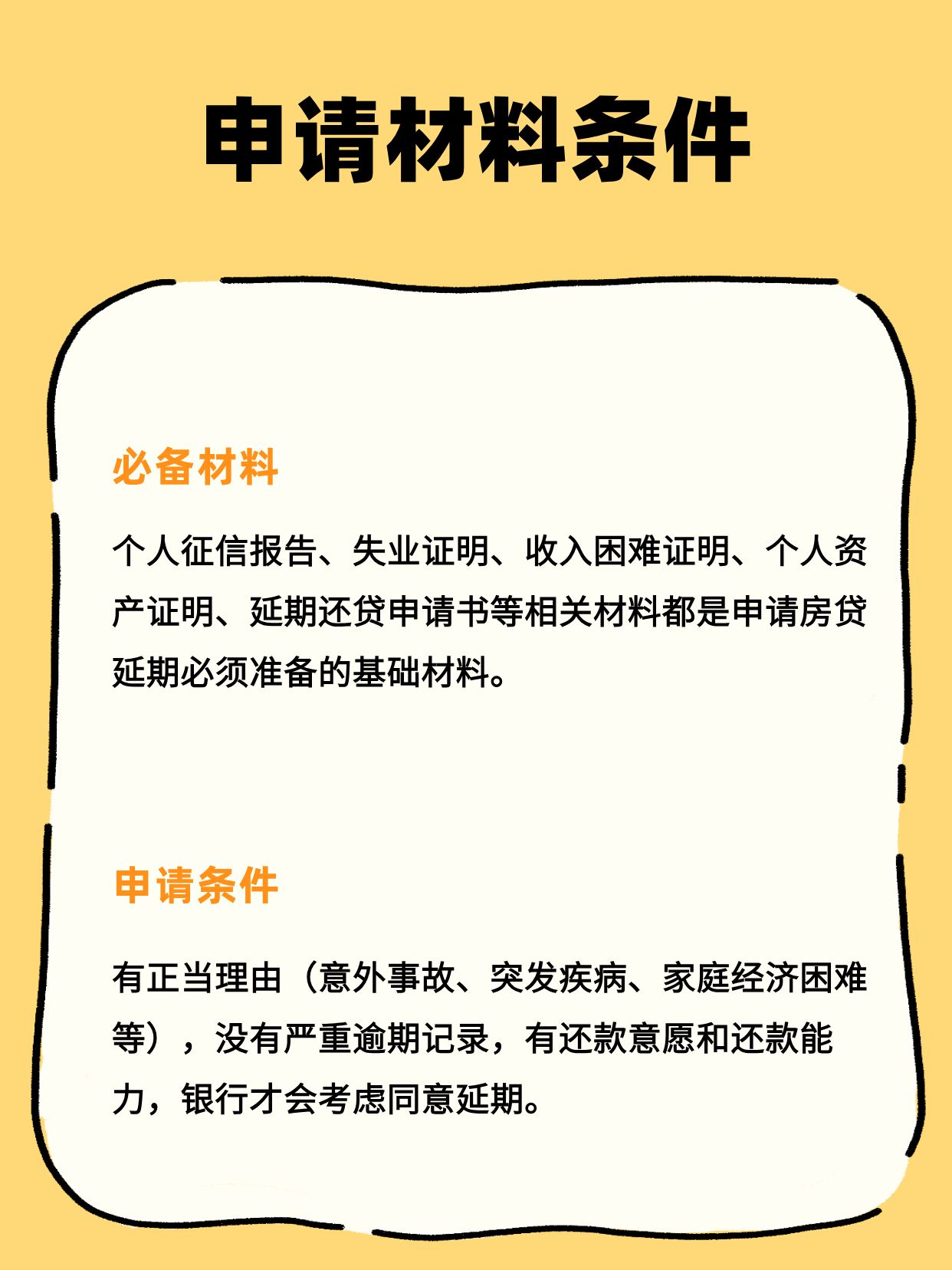 房贷延期申请,不同银行政策各不同