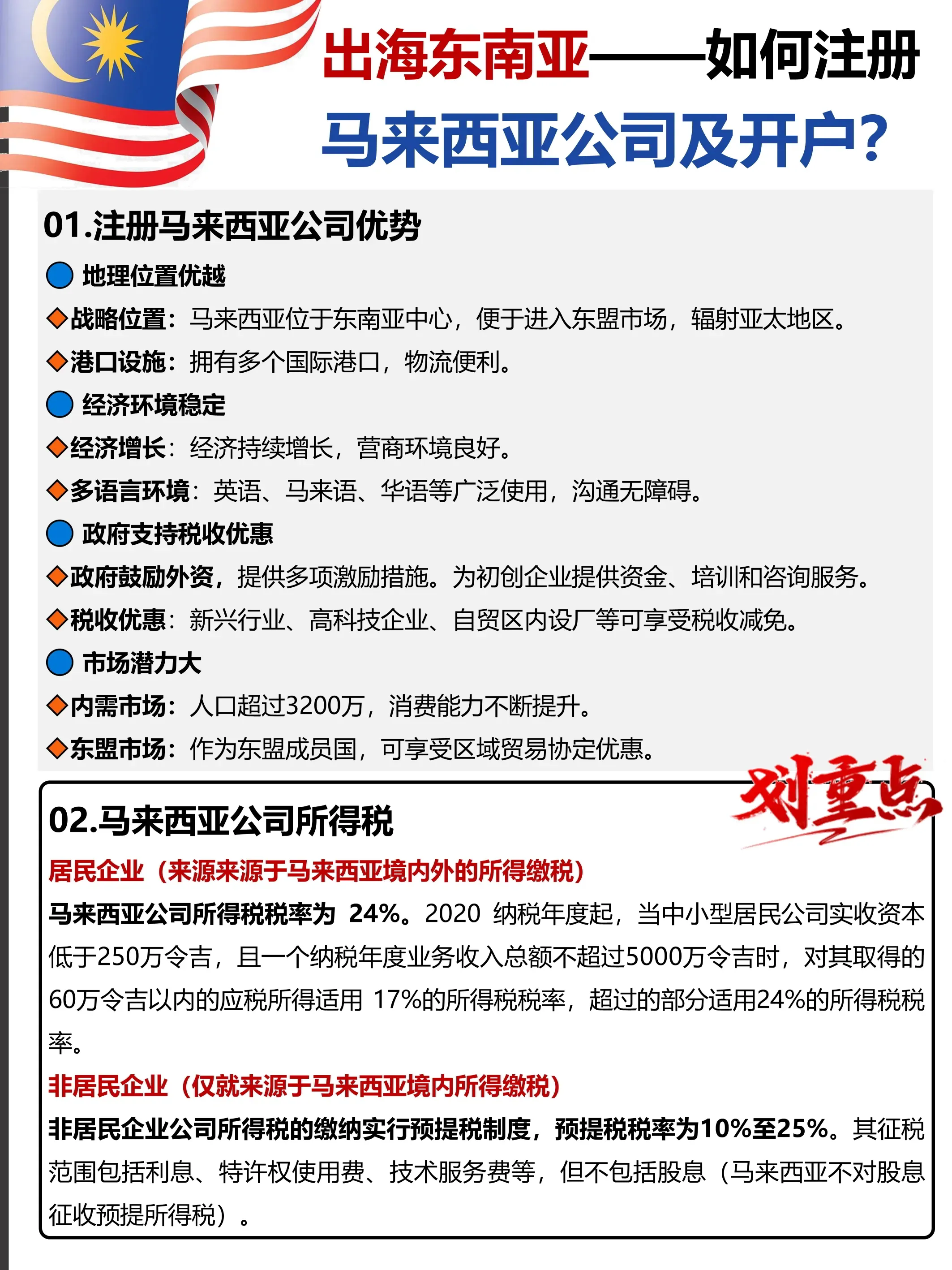 马来西亚公司的注册