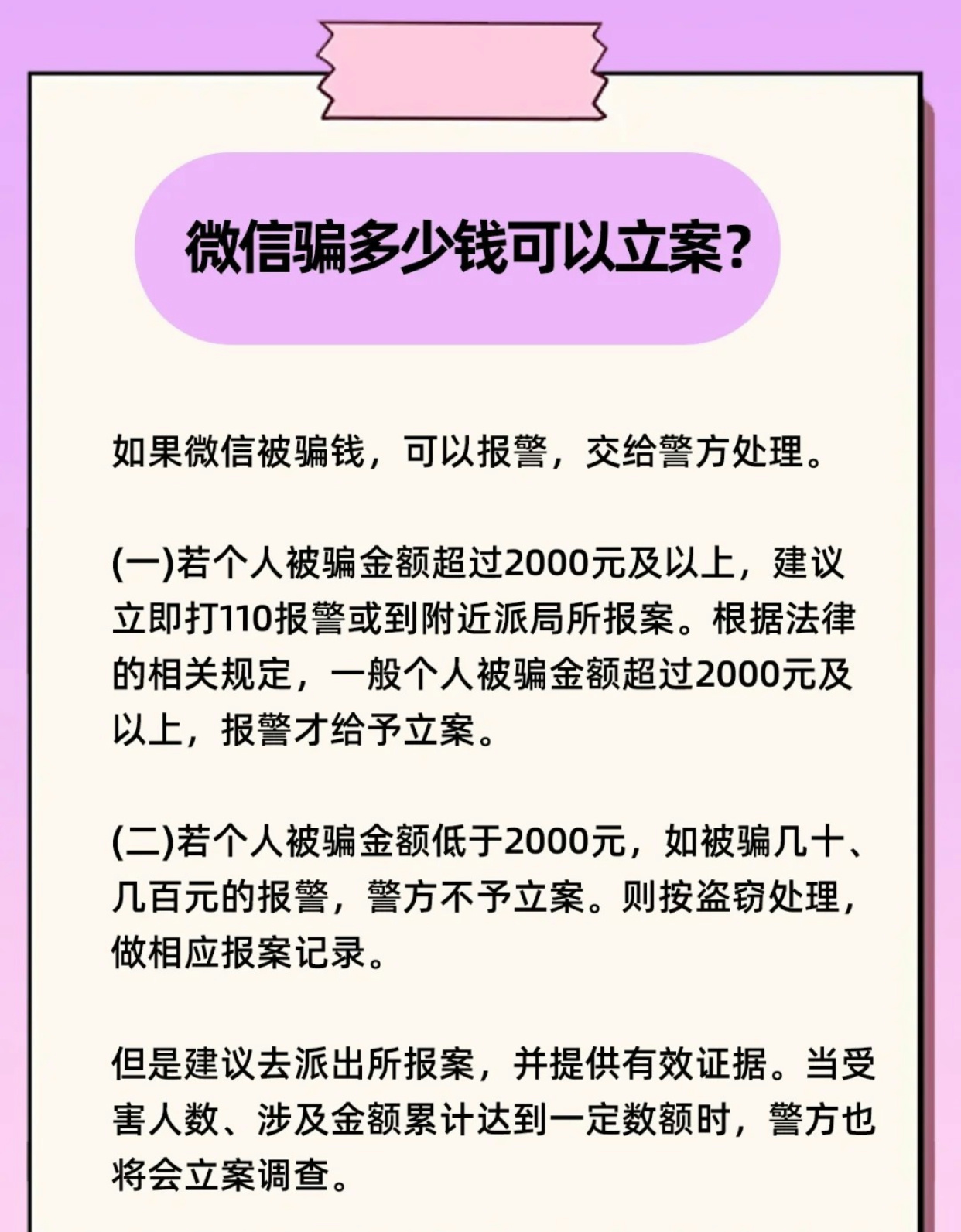 账号交易被骗多少钱立案了