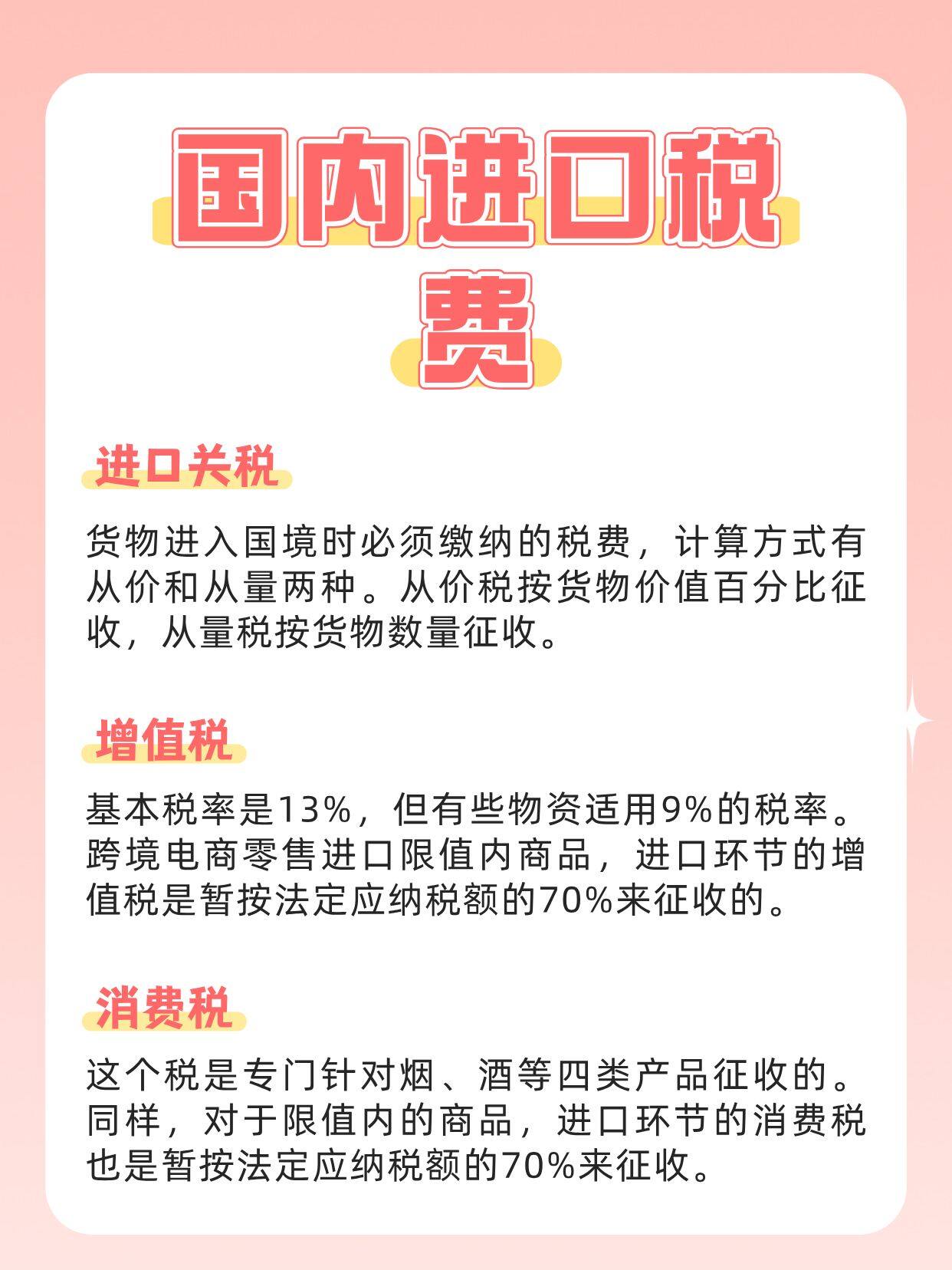 从外国购买货物必须交什么税