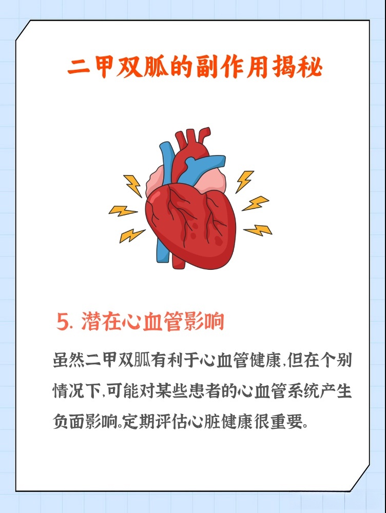 一文看懂：二甲双胍的五大副作用与注意事项