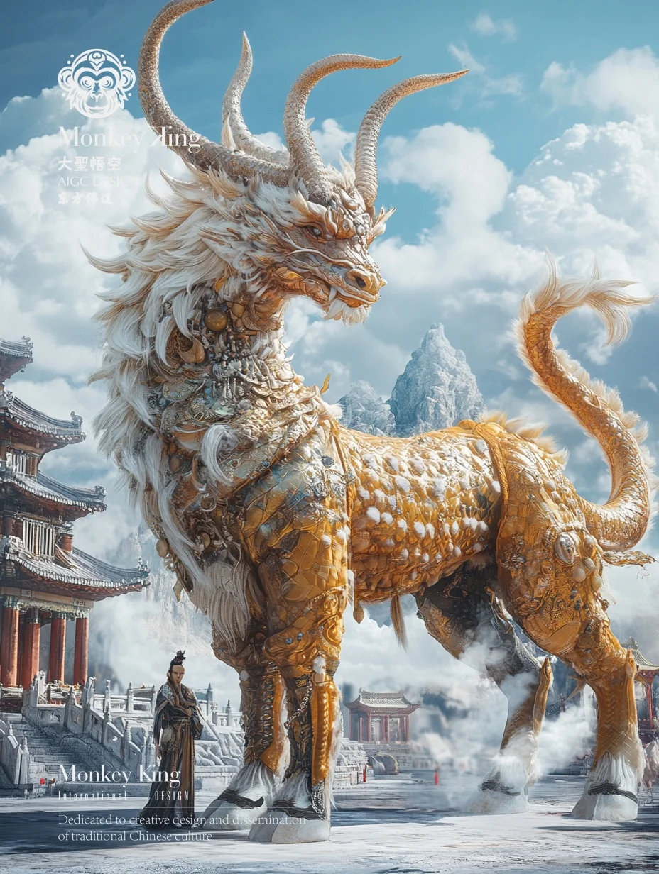 《麒麟》aigc 大圣悟空出品
