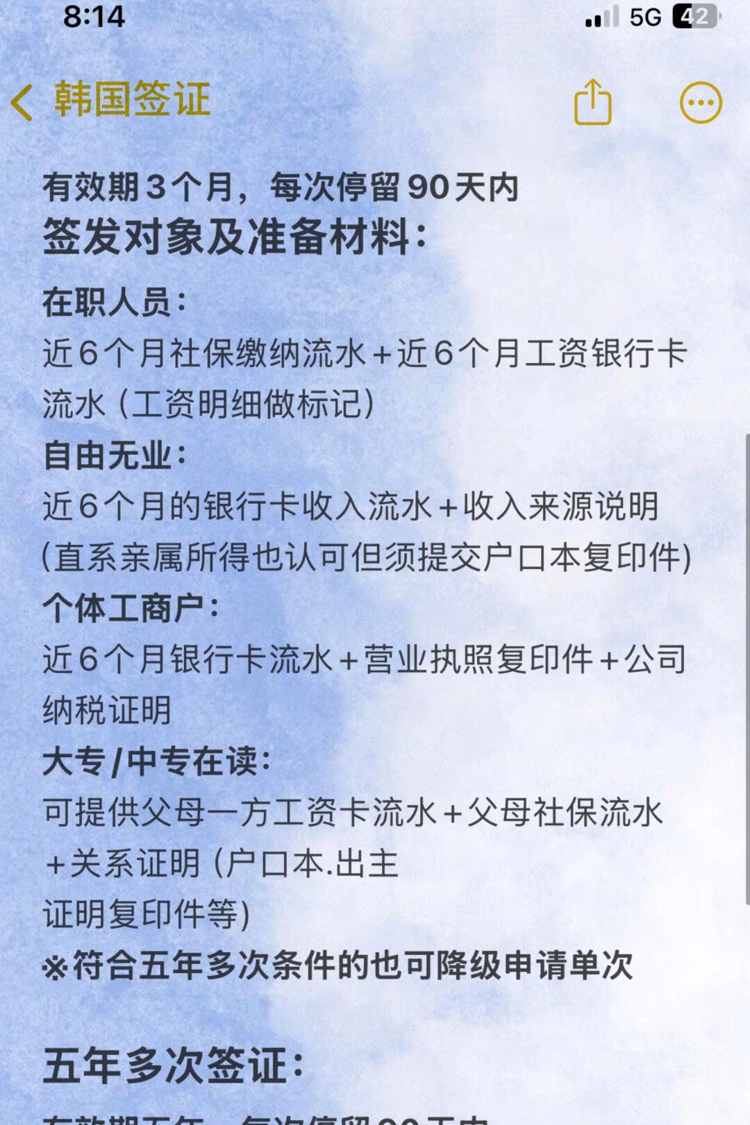广东广西福建海南韩国签证攻略