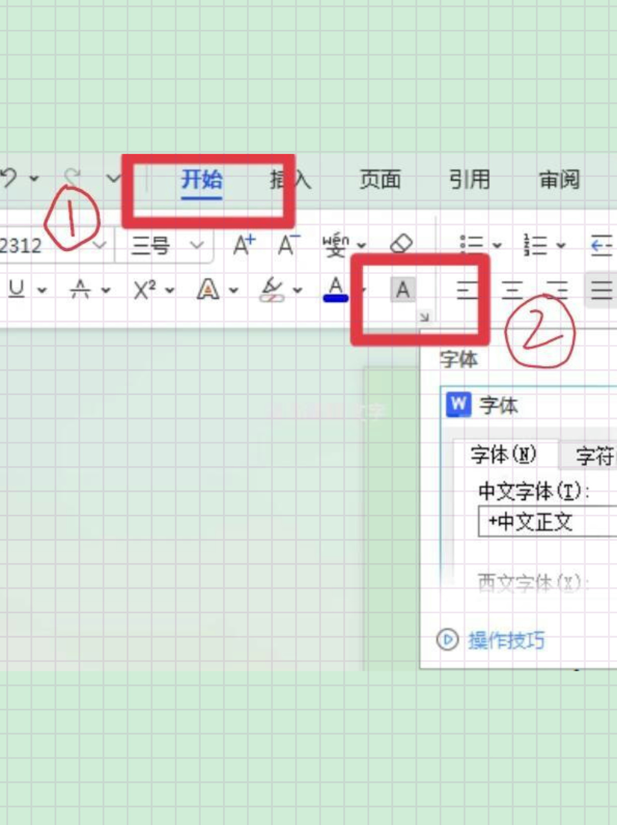 wps复制字体为什么变小  第1张