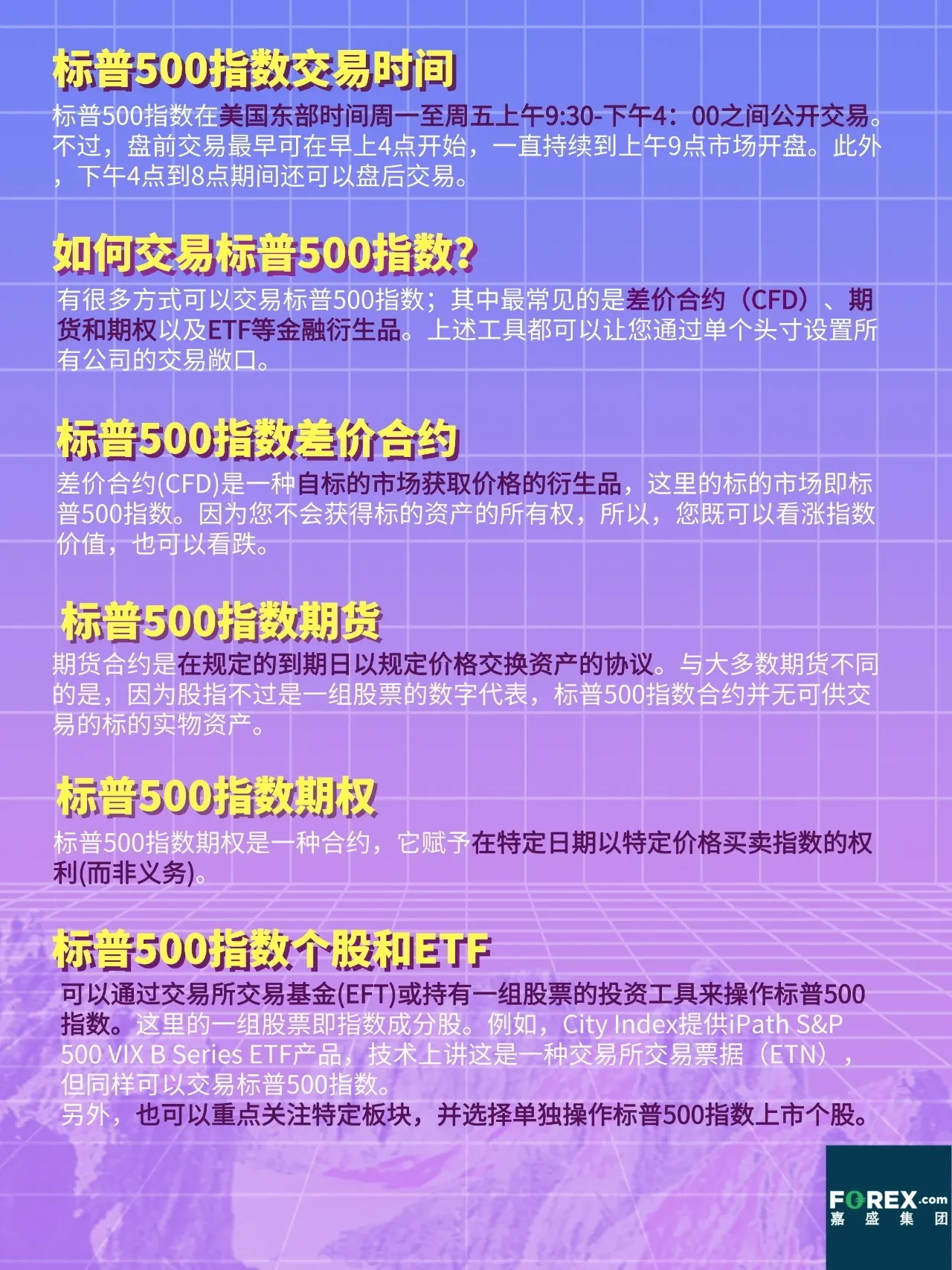 标普500交易规则最新版下载