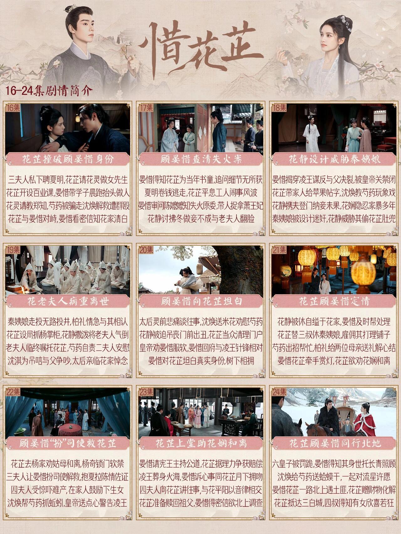 《惜花芷》剧情介绍
