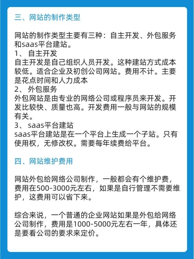 做网站需要多少钱？2024年网站制作价格