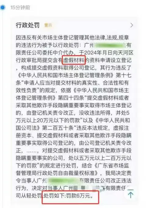 注册公司提供虚假材料情节严重 注册公司提供虚假材料情节严重