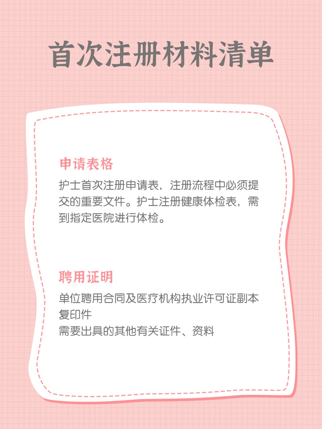 执业医首次注册需要材料 执业医首次注册需要材料