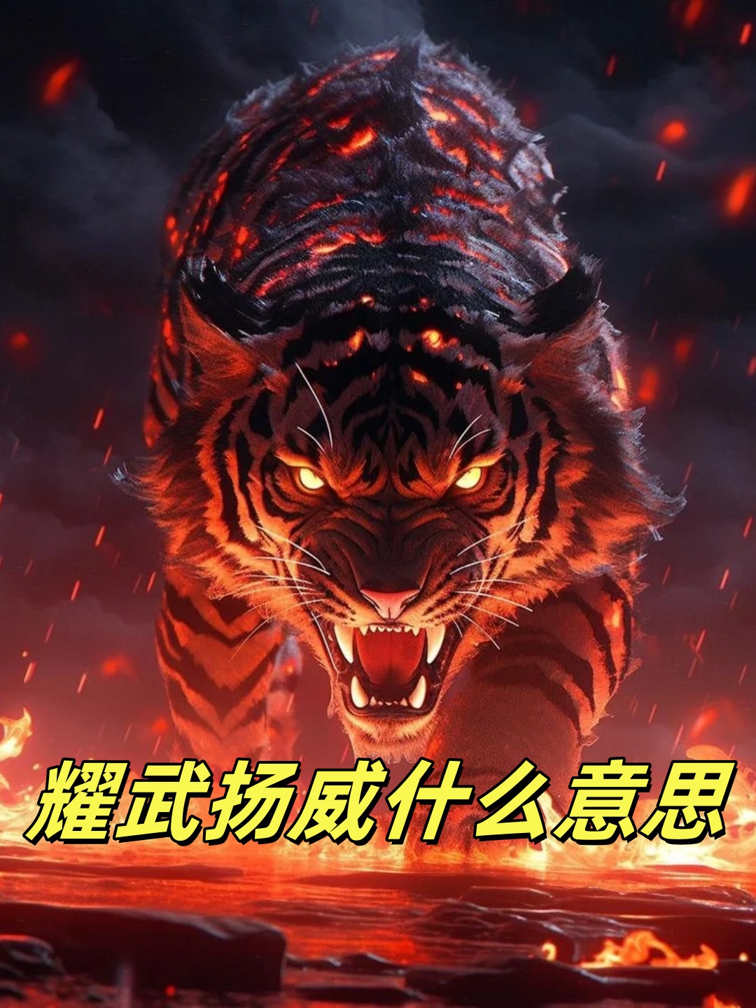耀武扬威什么意思