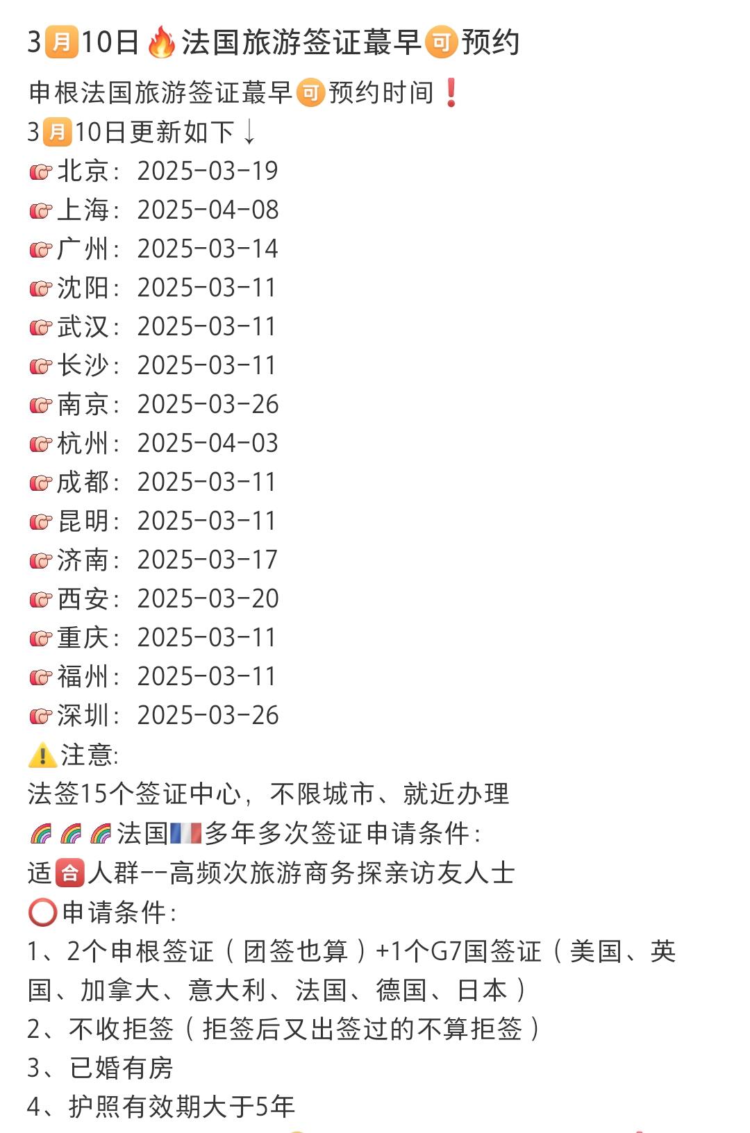 申根签证申请全攻略