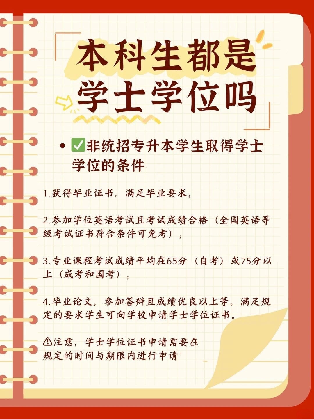 本科生都是学士学位吗？