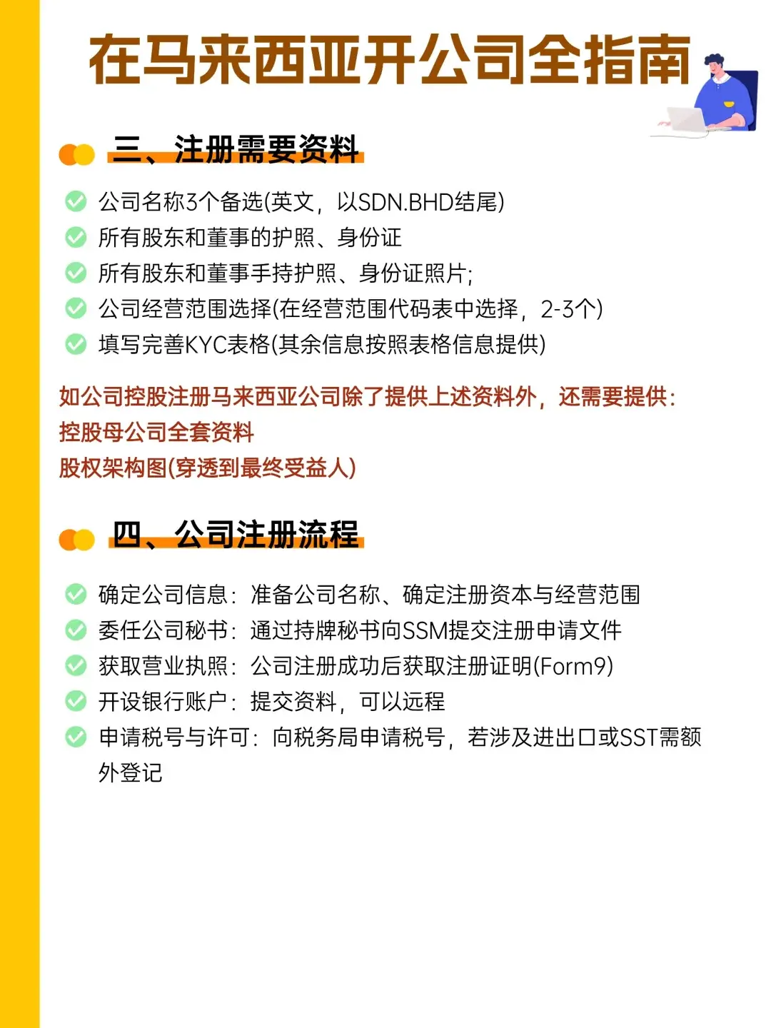 马来西亚公司的注册 马来西亚公司的注册