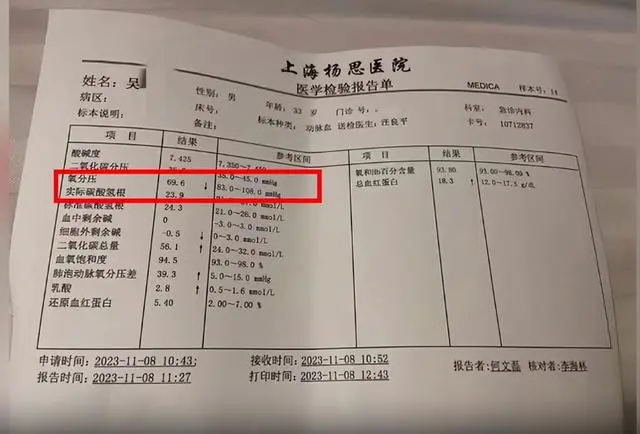 医院检验报告吴先生认为，工人存在违规操作的行为，自己是在不知情的前