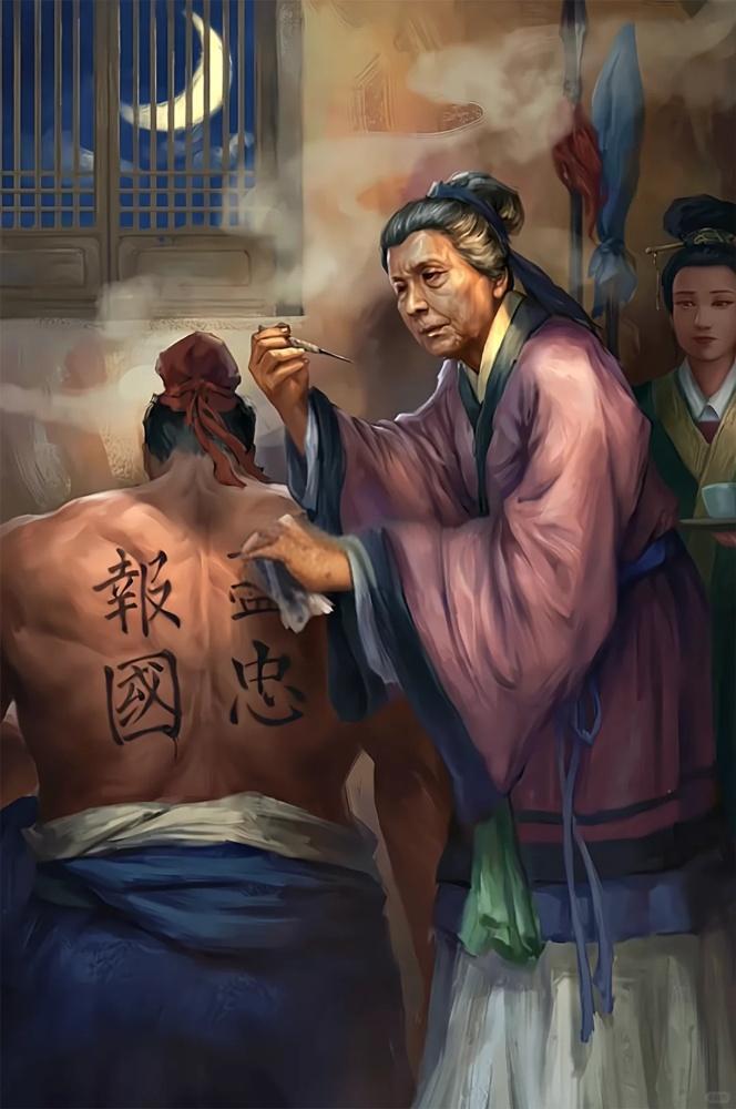 岳母刺字：尽忠or精忠？