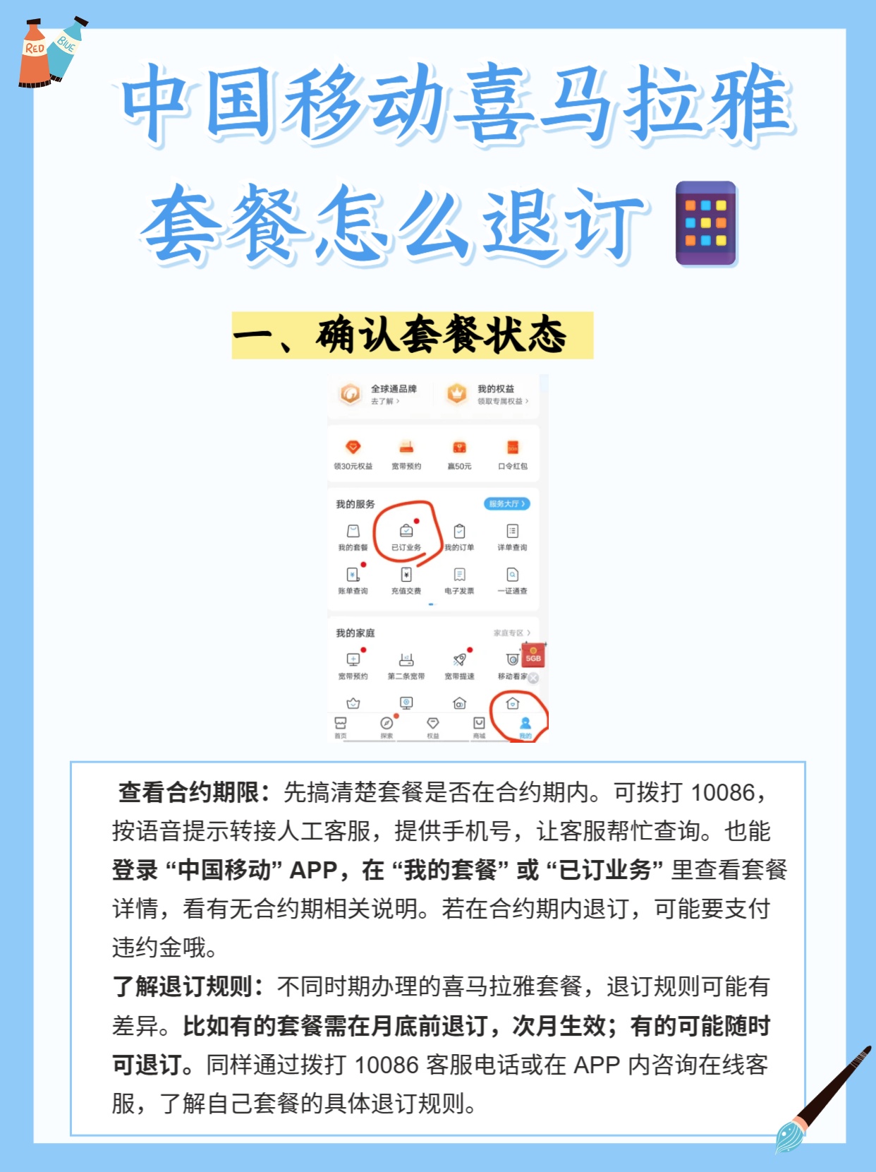 购买语音通话套餐怎么退订