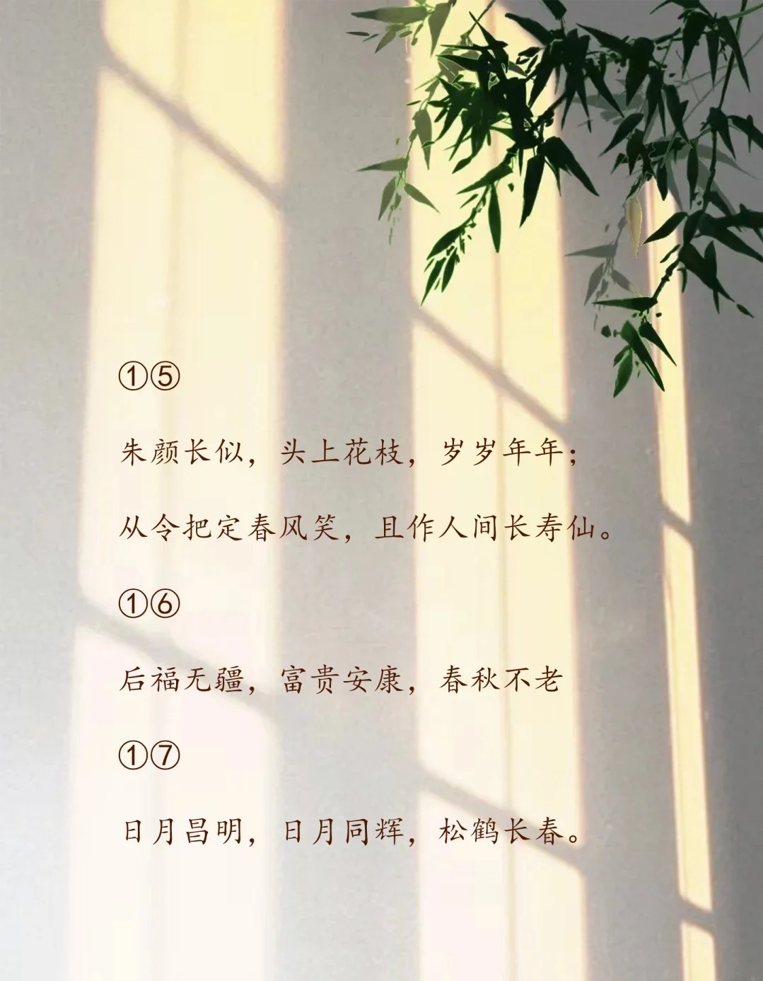 带你了解：长辈生日祝词