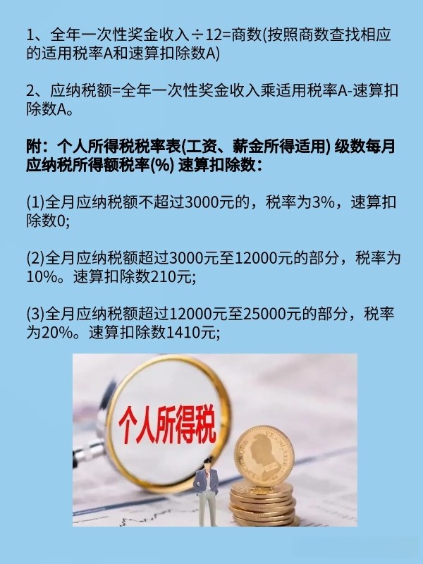 秒懂：农民工工资税率及计算方法