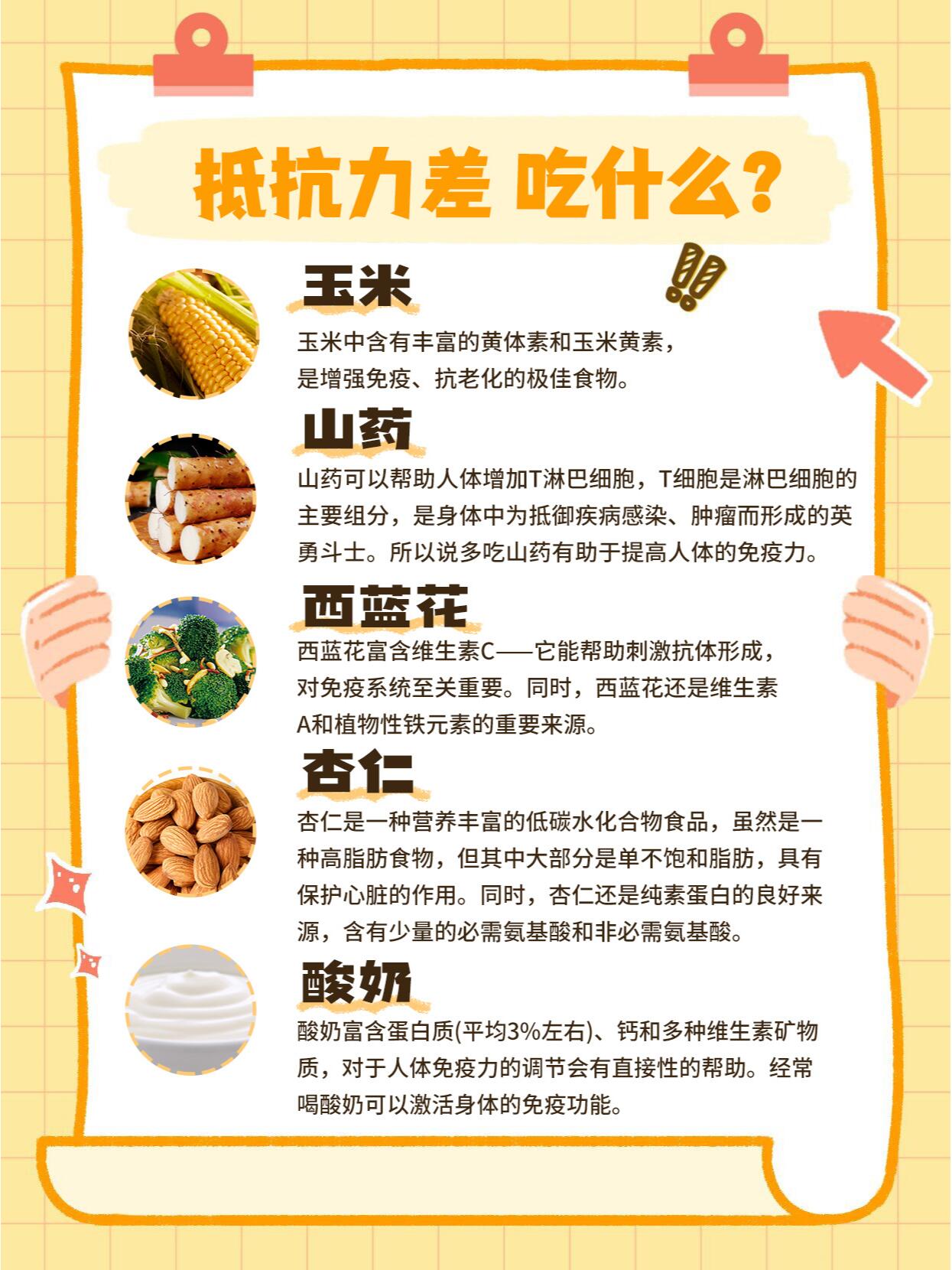 一换季就生病，试试这10种提高免疫力食物