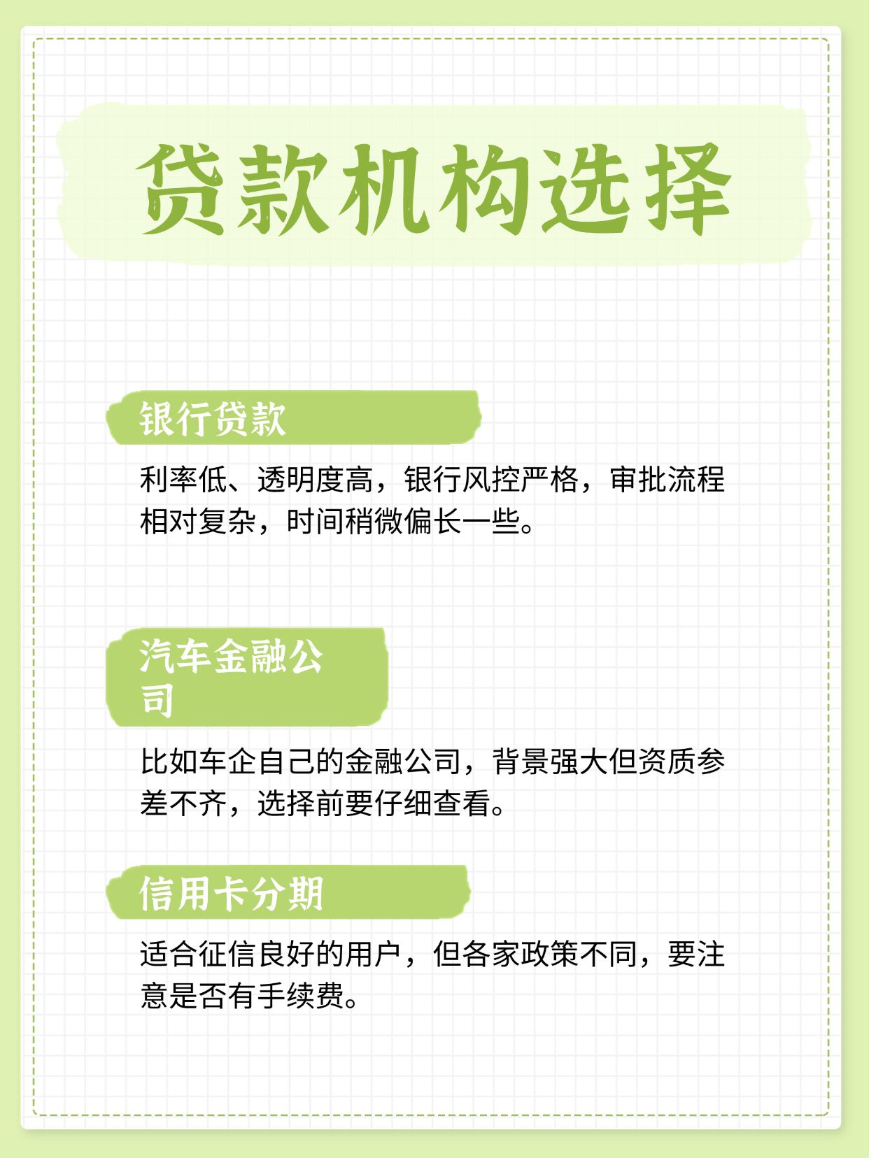 贷款买车，这3笔钱千万别花冤枉钱！