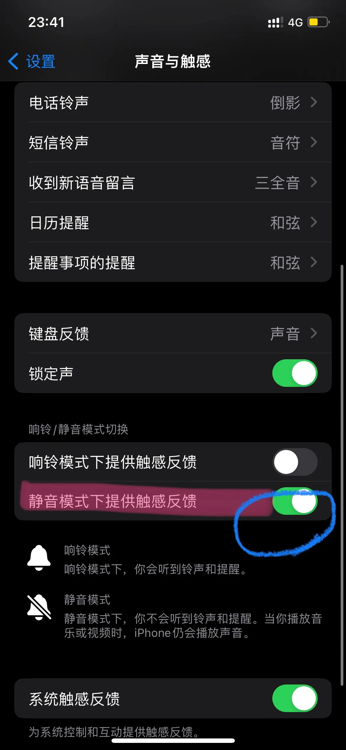 苹果怎么开短信提醒声音