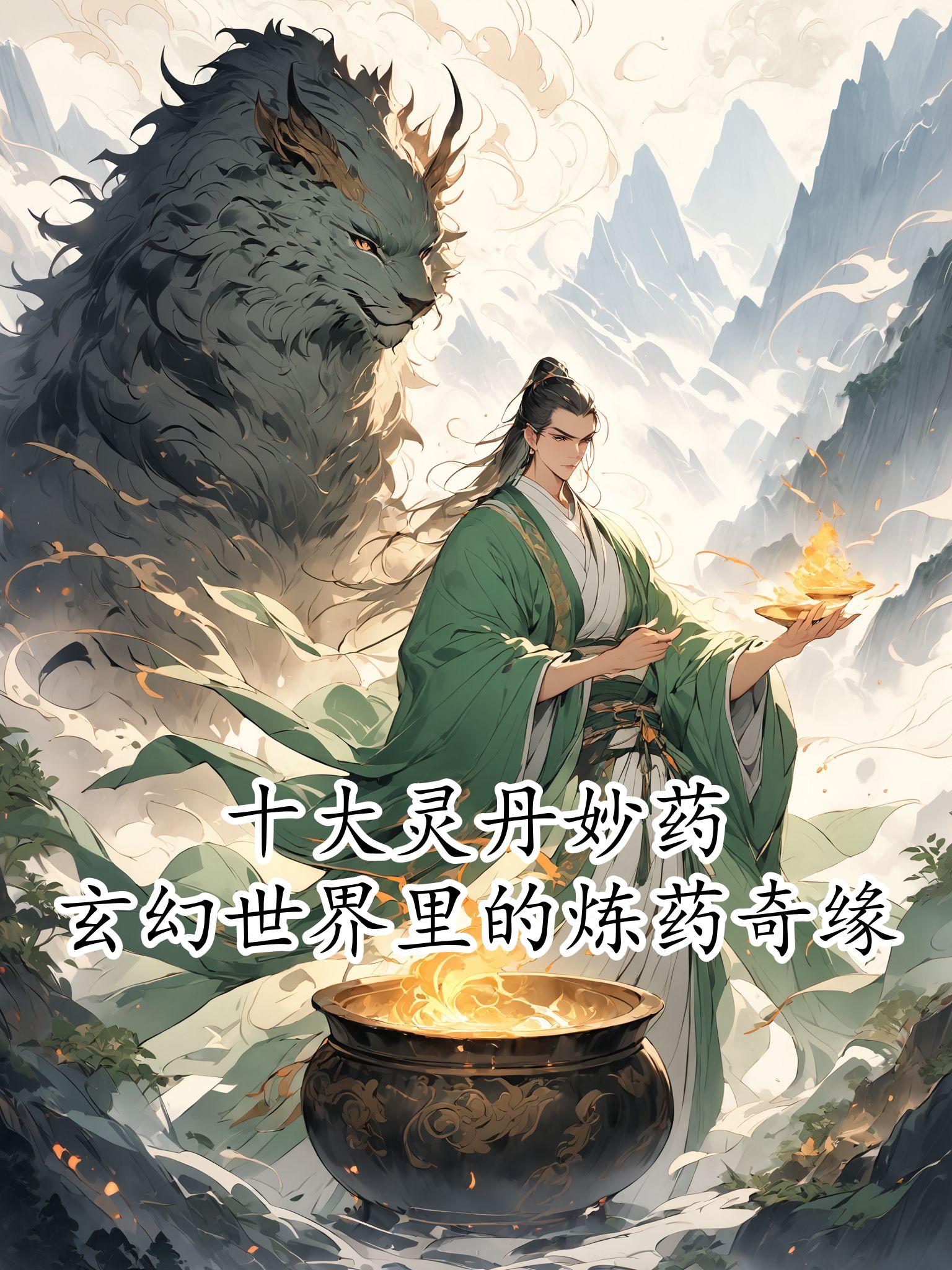 十大灵丹妙药，玄幻世界里的炼药奇缘