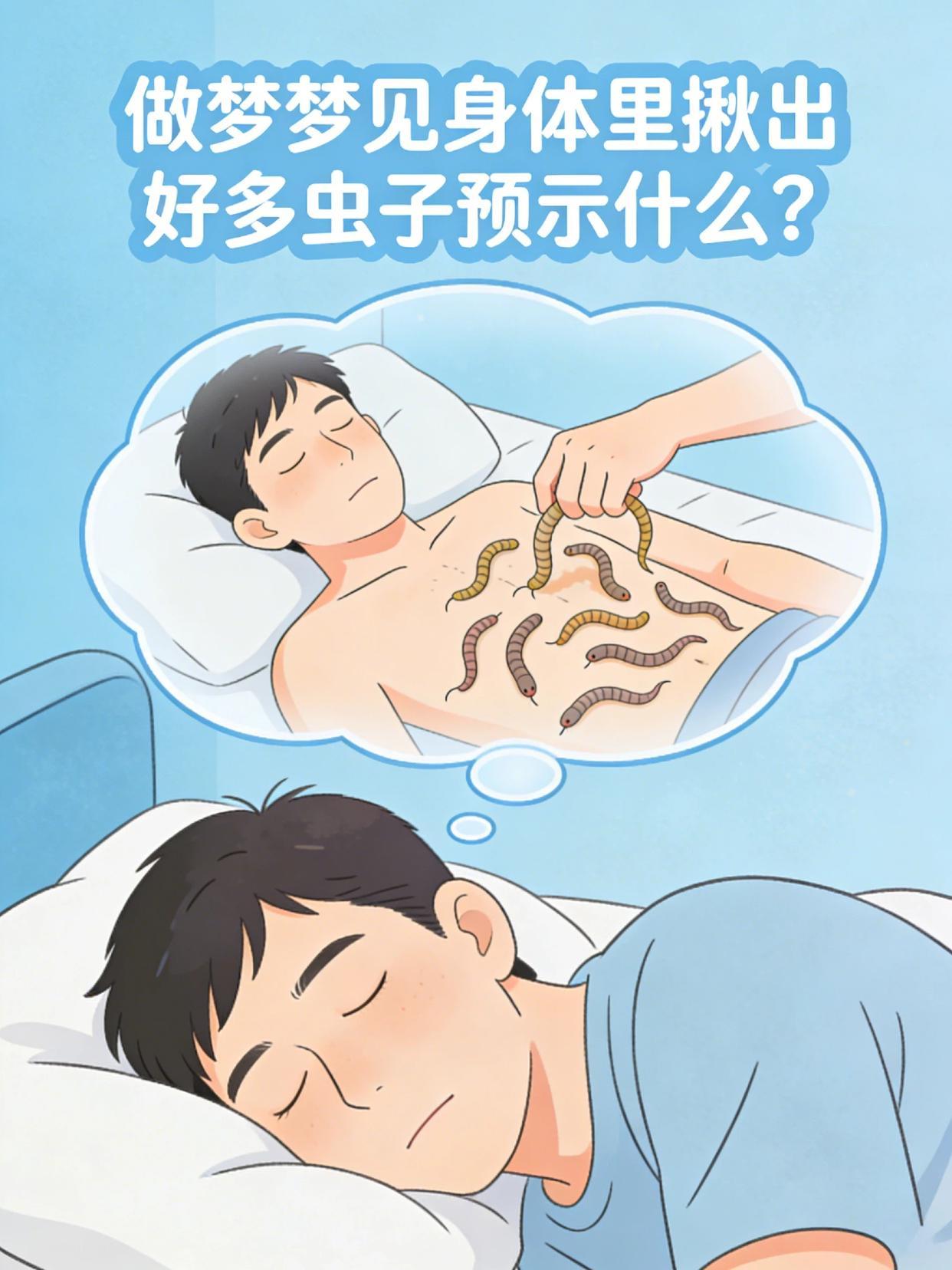 梦境中的微妙信号，解析梦见虫子爬到身上来了的深层含义