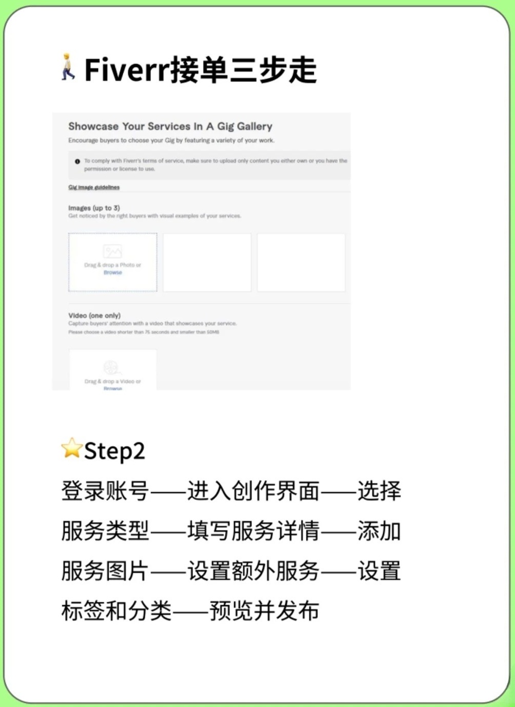 注册Fiverr账户需要哪些步骤?