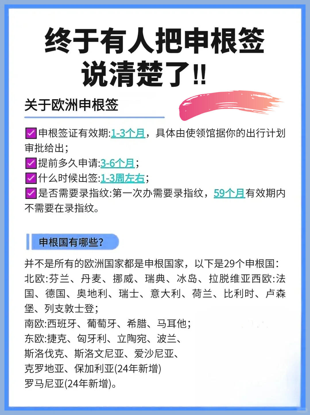 申根签证办理全流程攻略