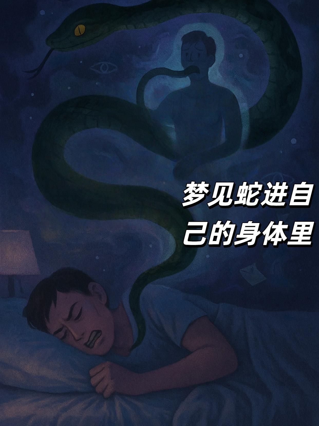 梦见蛇钻进自己的孩子身体里，深层梦境解析与心理寓意