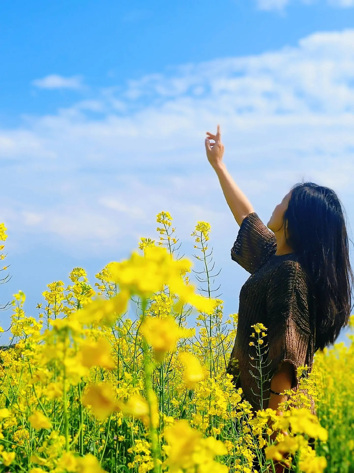 春风知我意，所以吹来了最美的油菜花～