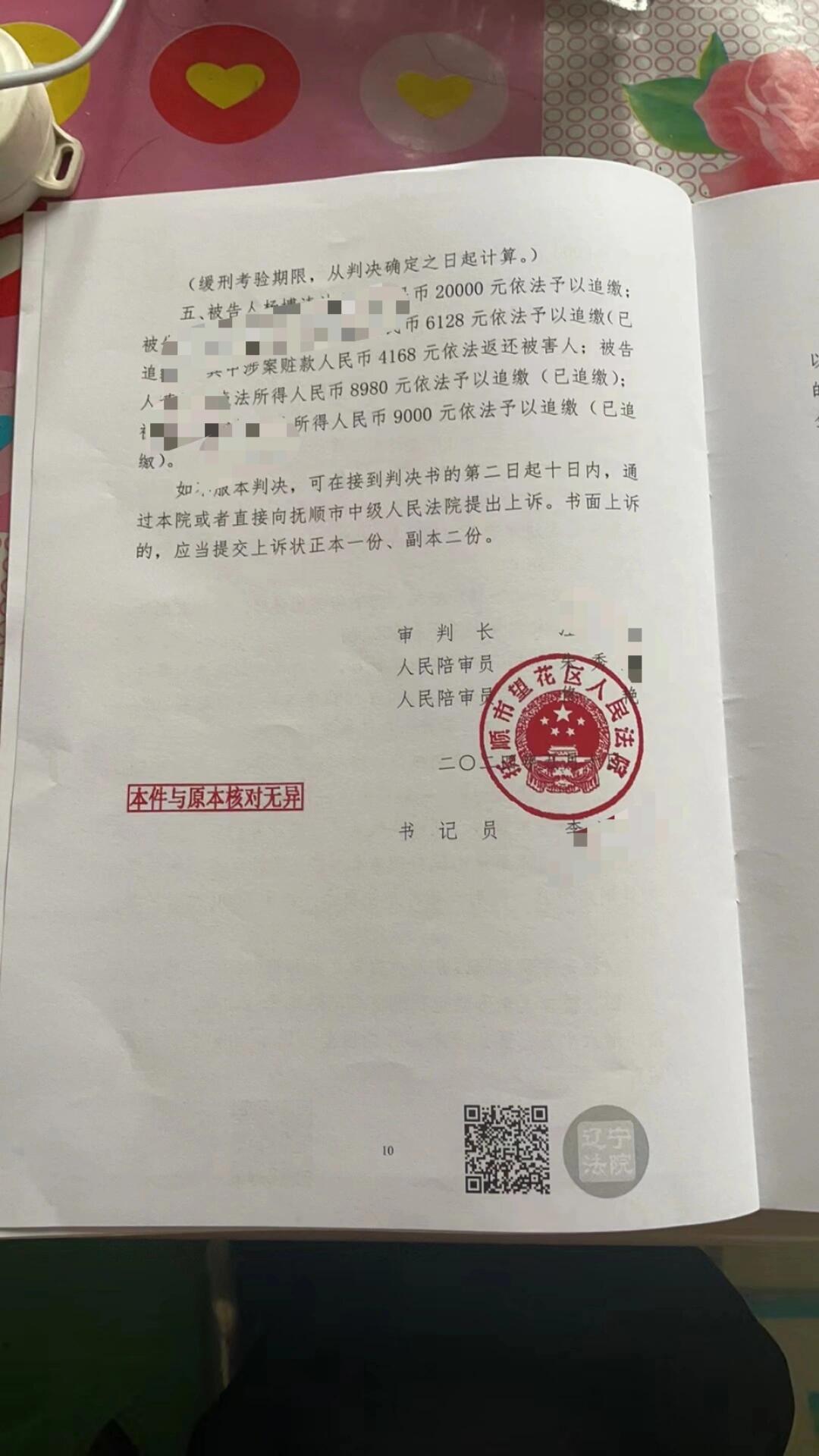 掩隐罪缓刑成功案例分享