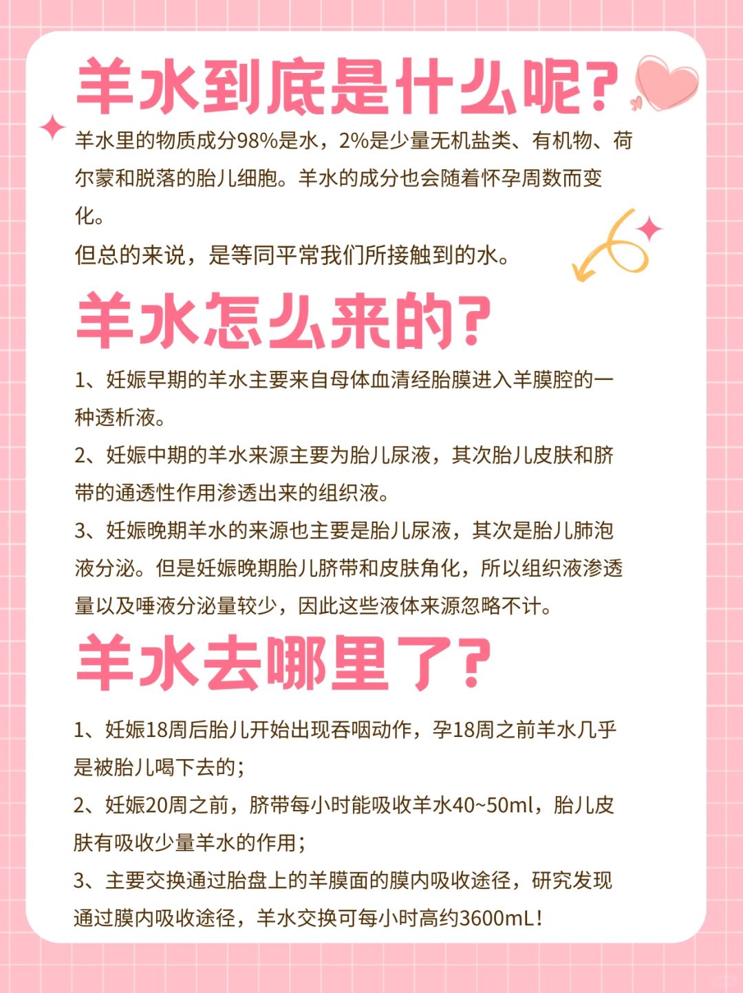 孕期羊水知多少孕妈妈必看