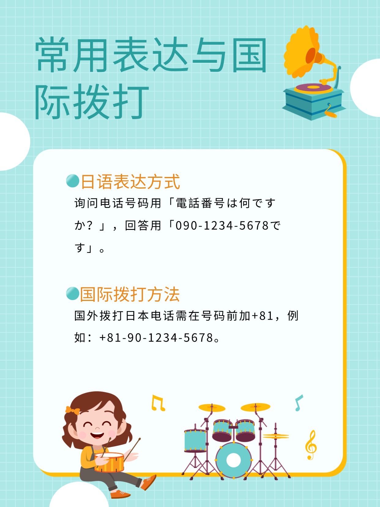 日本电话号码怎么写格式