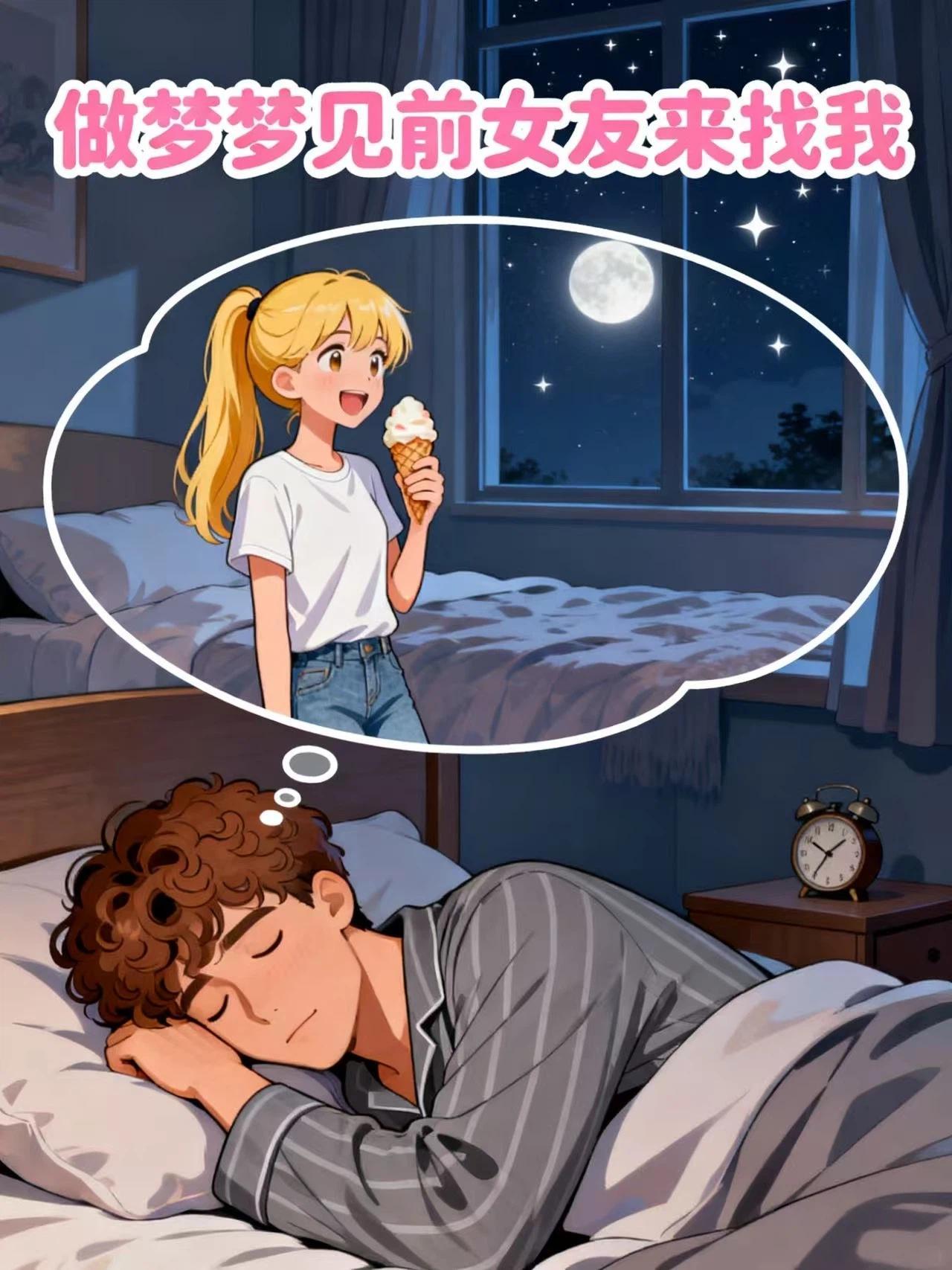 梦境的回响，探索经常梦到前女友，昨晚还梦见她与他人亲密的心理奥秘
