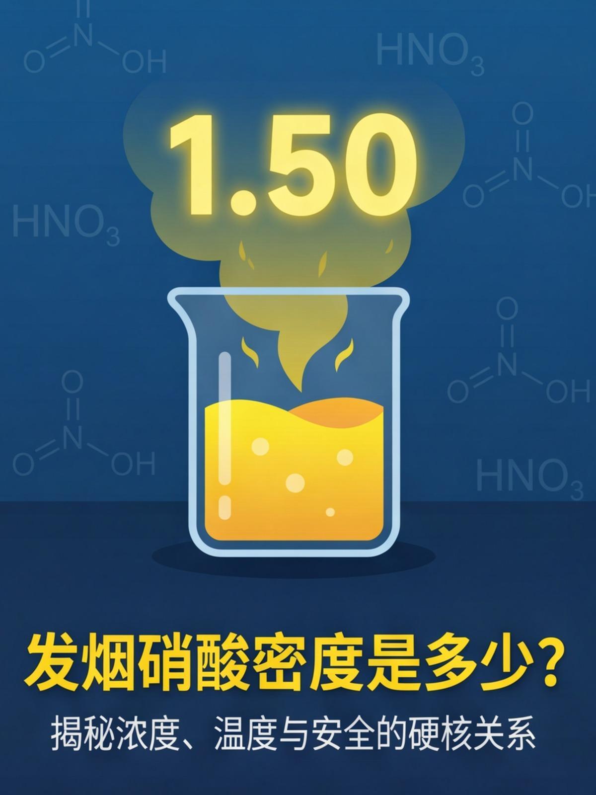 发烟硝酸密度是多少呢？