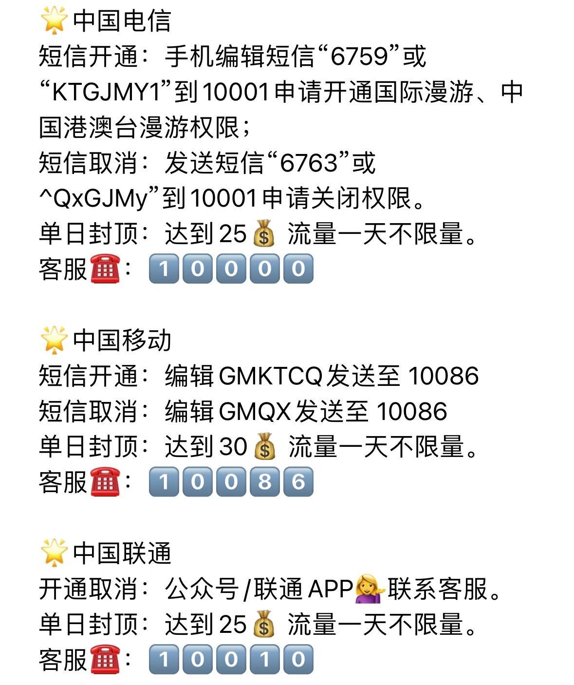 国际漫游打电话加什么号码