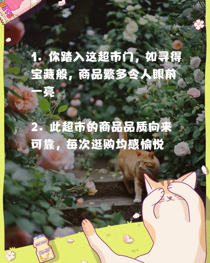 超市好评句子怎么写？轻松学会！