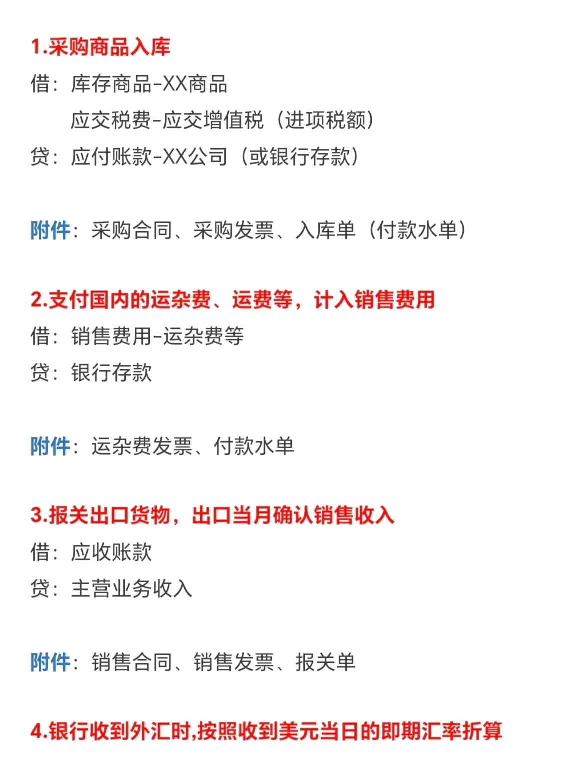 向国外销售货物会计分录有哪些方法