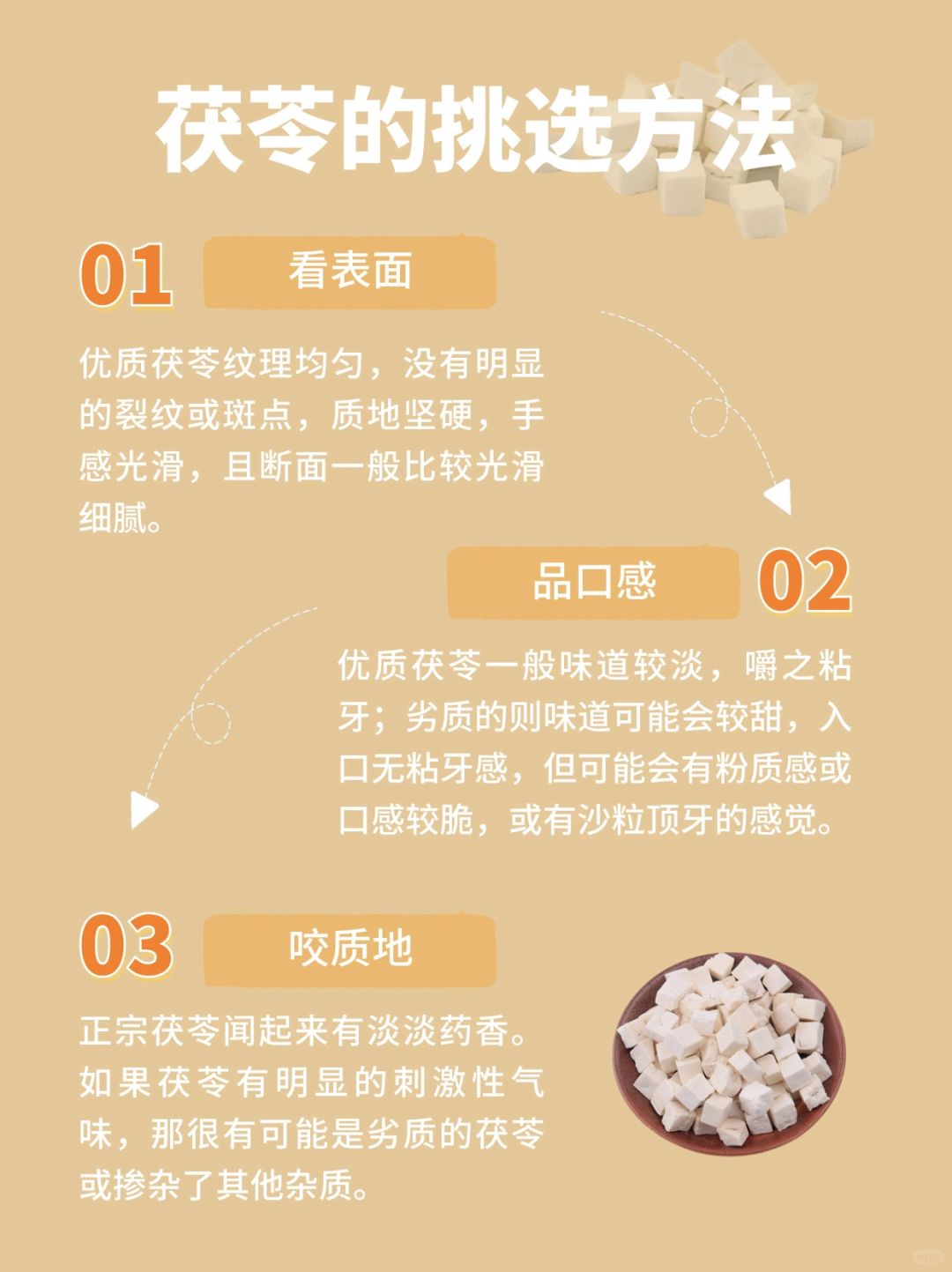 茯苓你吃对了吗
