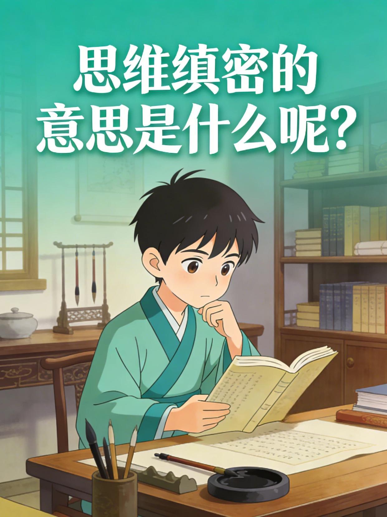 思维缜密的意思是什么呢？