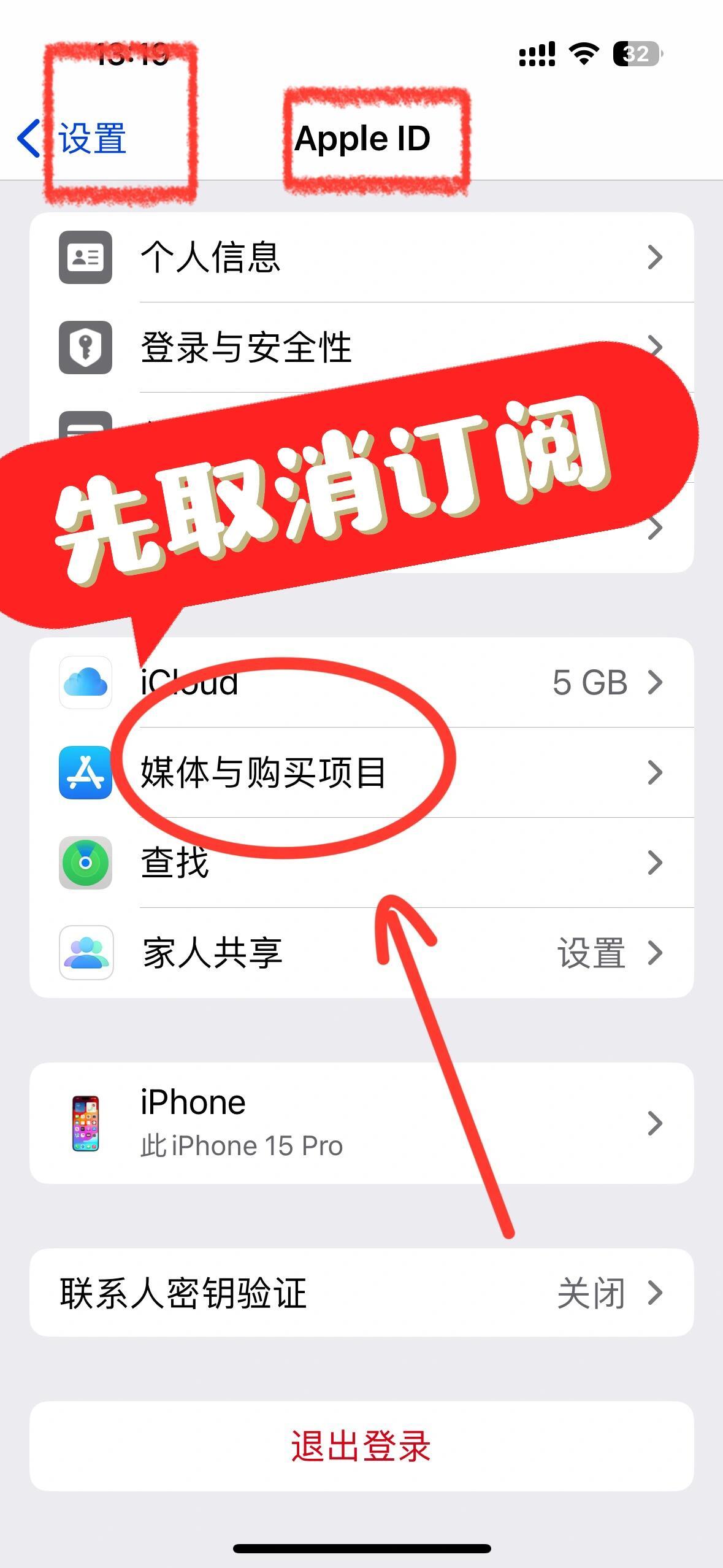 iphone购买的会员怎么退款