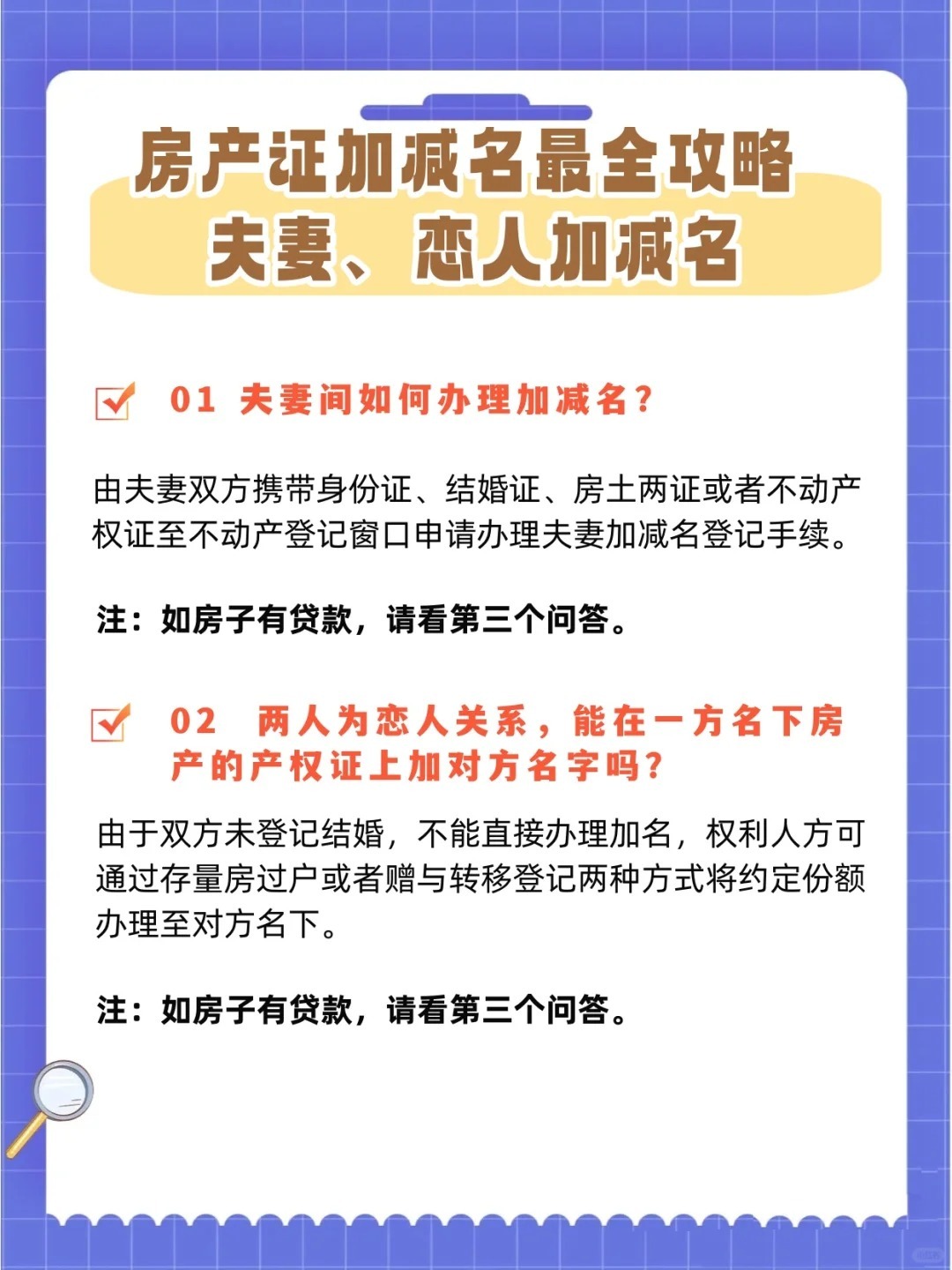 科普：房产证加名字的费用是多少？