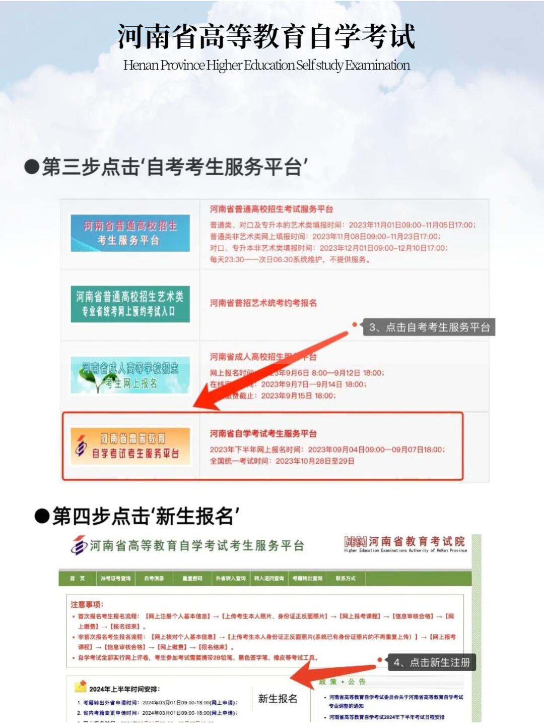河南自考全流程解析
