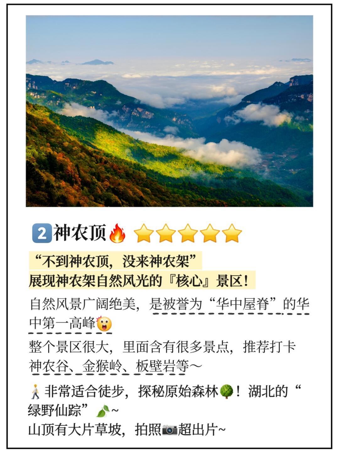 神农架超全游玩攻略
