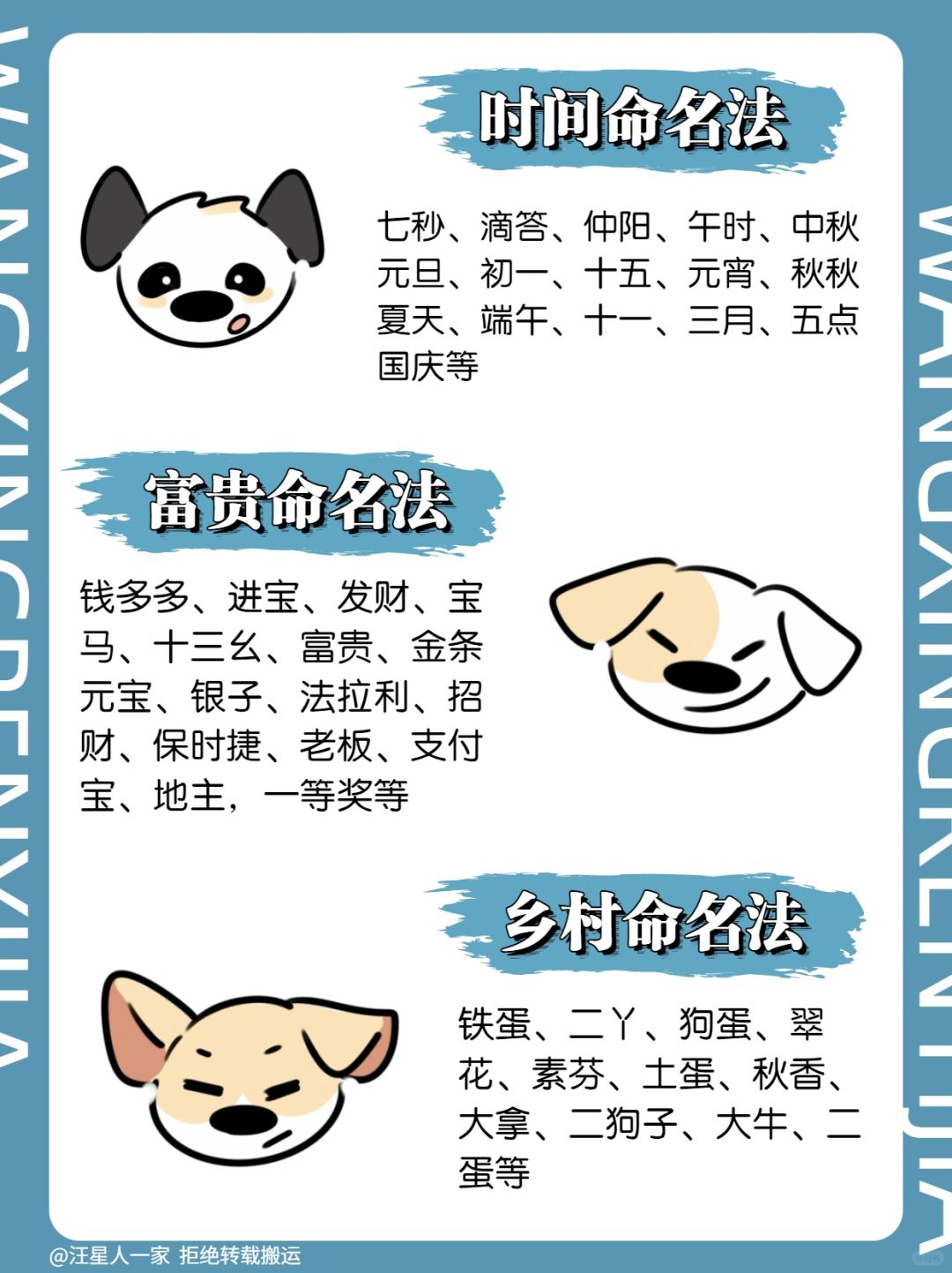 给狗狗取名的9种方法快来看你喜欢哪一种